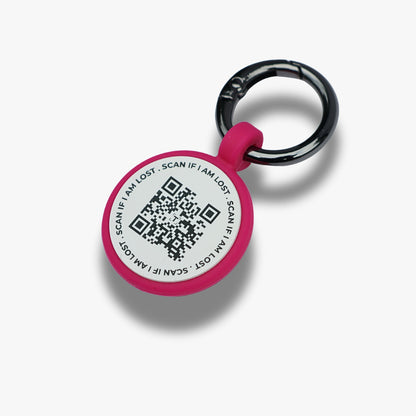 Large Dog Tag - Pink