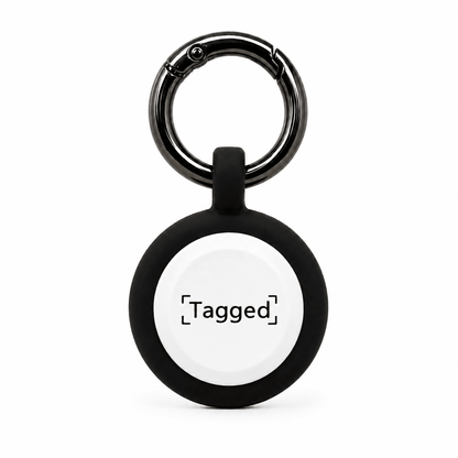 Large Dog Tag - Black - Tagged Pets