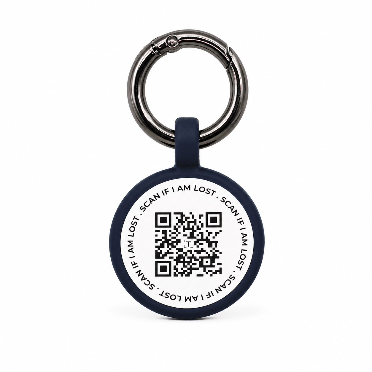 Large Dog Tag - Dark Blue - Tagged Pets