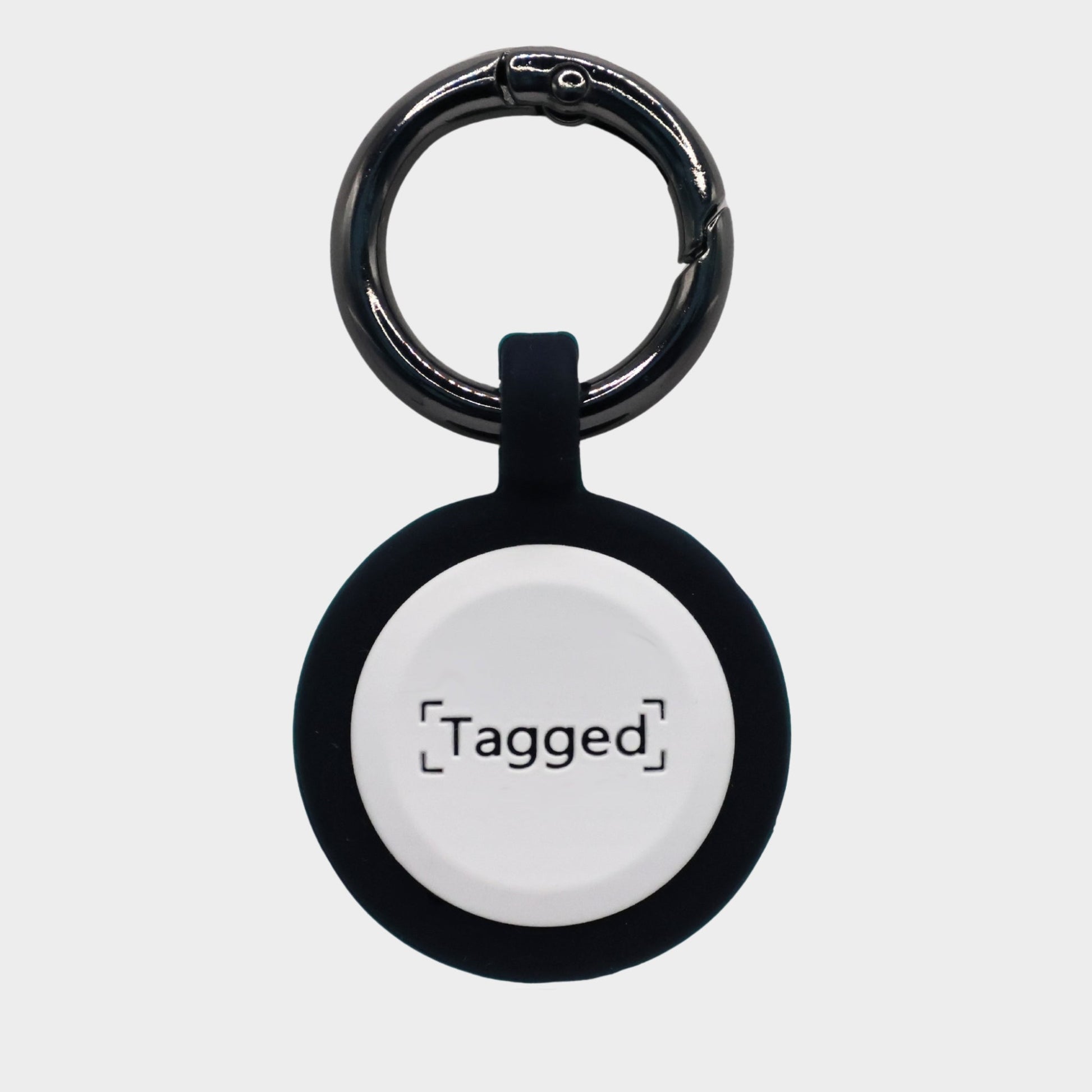 QR Code Dog ID Tag - Dark Blue - Tagged Pets. A QR code smart tag that helps bring lost pets home faster.