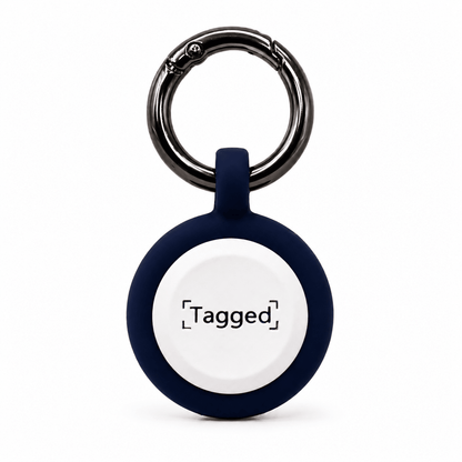 Large Dog Tag - Dark Blue - Tagged Pets