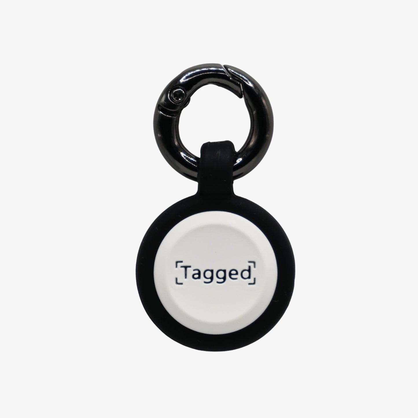 Smart QR Code Cat Tag - Dark Blue - Tagged Pets. A QR code smart tag that helps bring lost pets home faster.