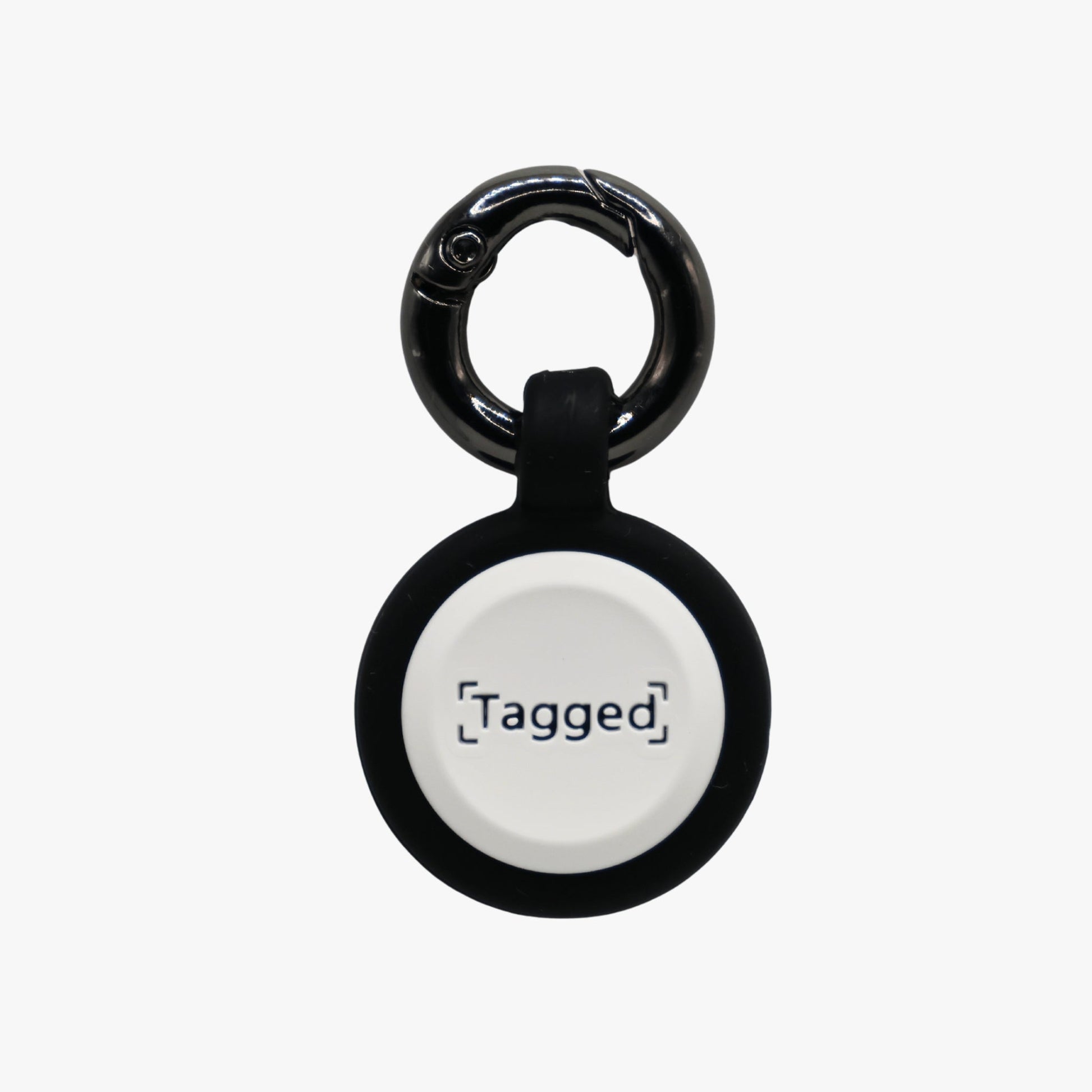 Smart QR Code Cat Tag - Dark Blue - Tagged Pets. A QR code smart tag that helps bring lost pets home faster.