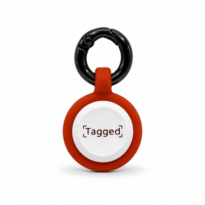 Small Dog Tag - Orange - Tagged Pets