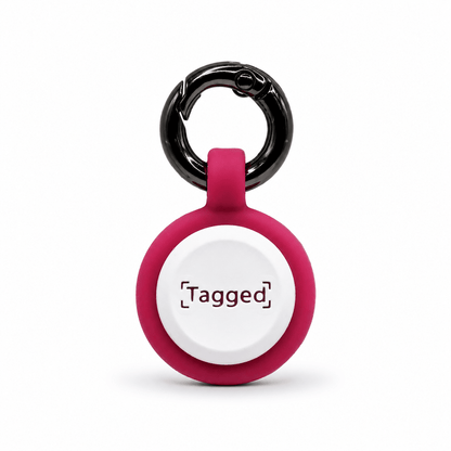 Small Dog Tag - Pink - Tagged Pets